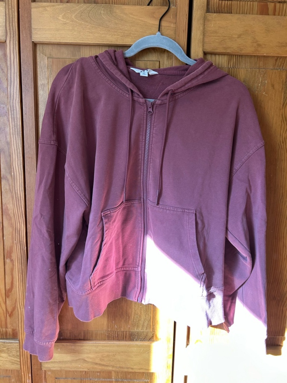 Zip up hoodie